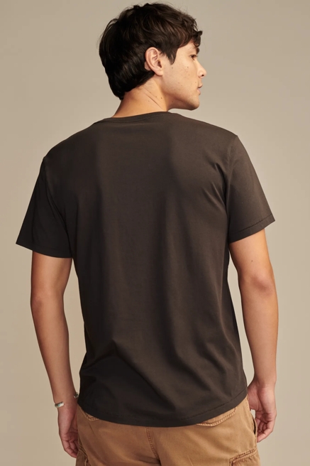 SUPIMA SHORT SLEEVE V NECK TEE, image 3