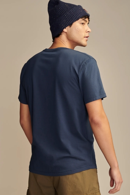 SUPIMA SHORT SLEEVE V NECK TEE, image 4