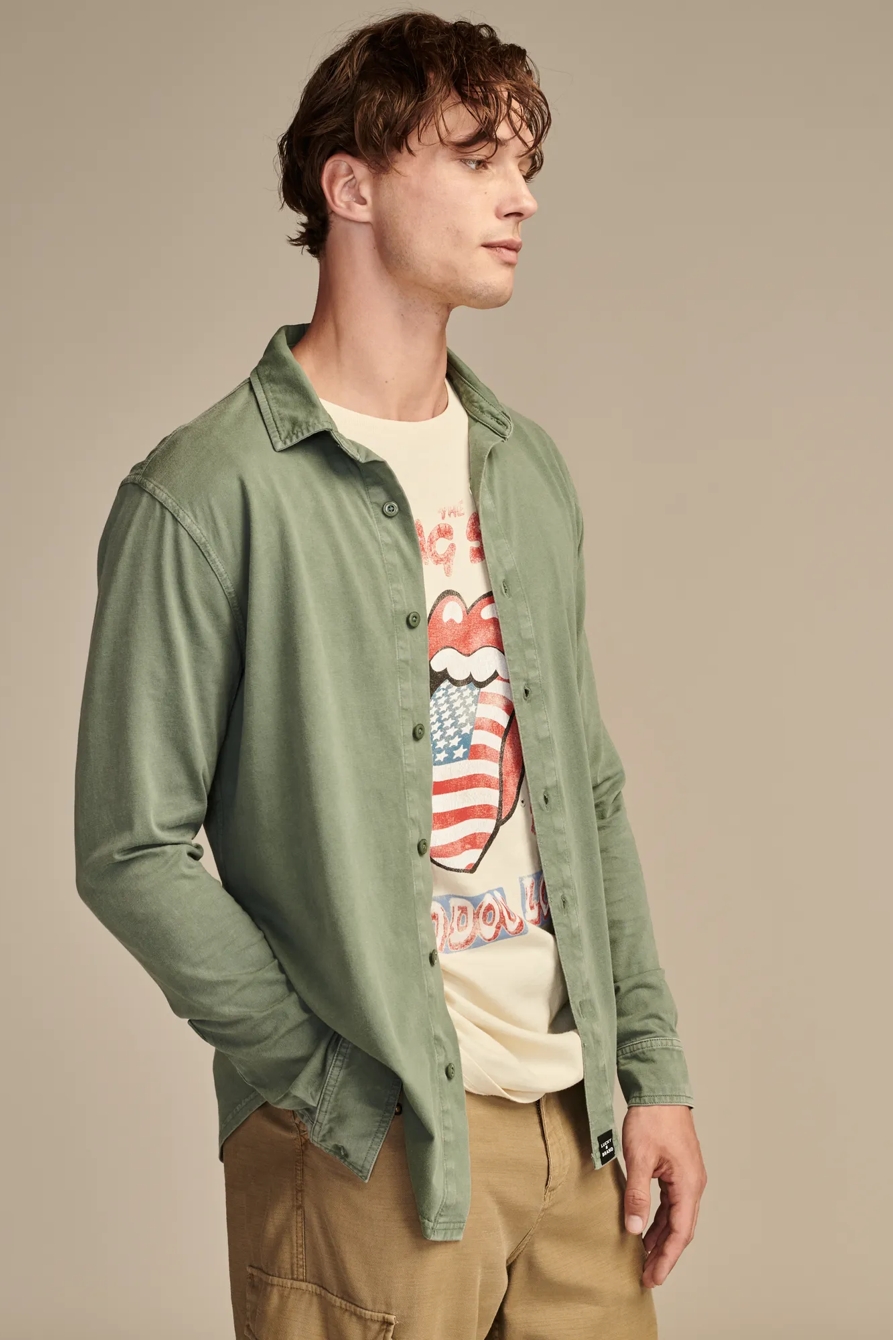 SUPIMA LONG SLEEVE KNIT SHIRT, image 4
