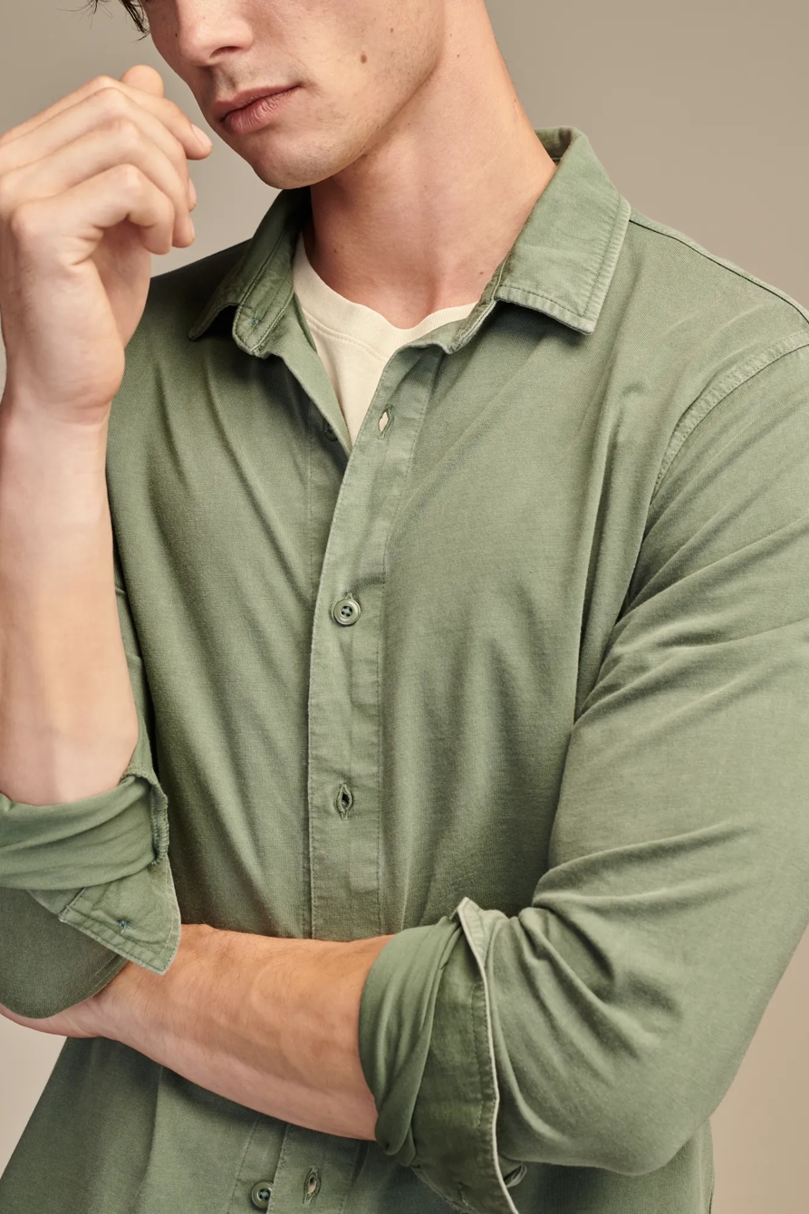 SUPIMA LONG SLEEVE KNIT SHIRT, image 5