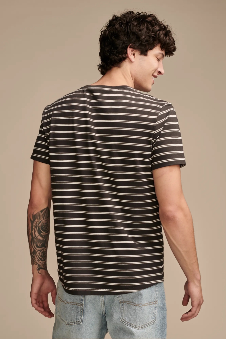 SUPIMA STRIPE CREWNECK, image 4