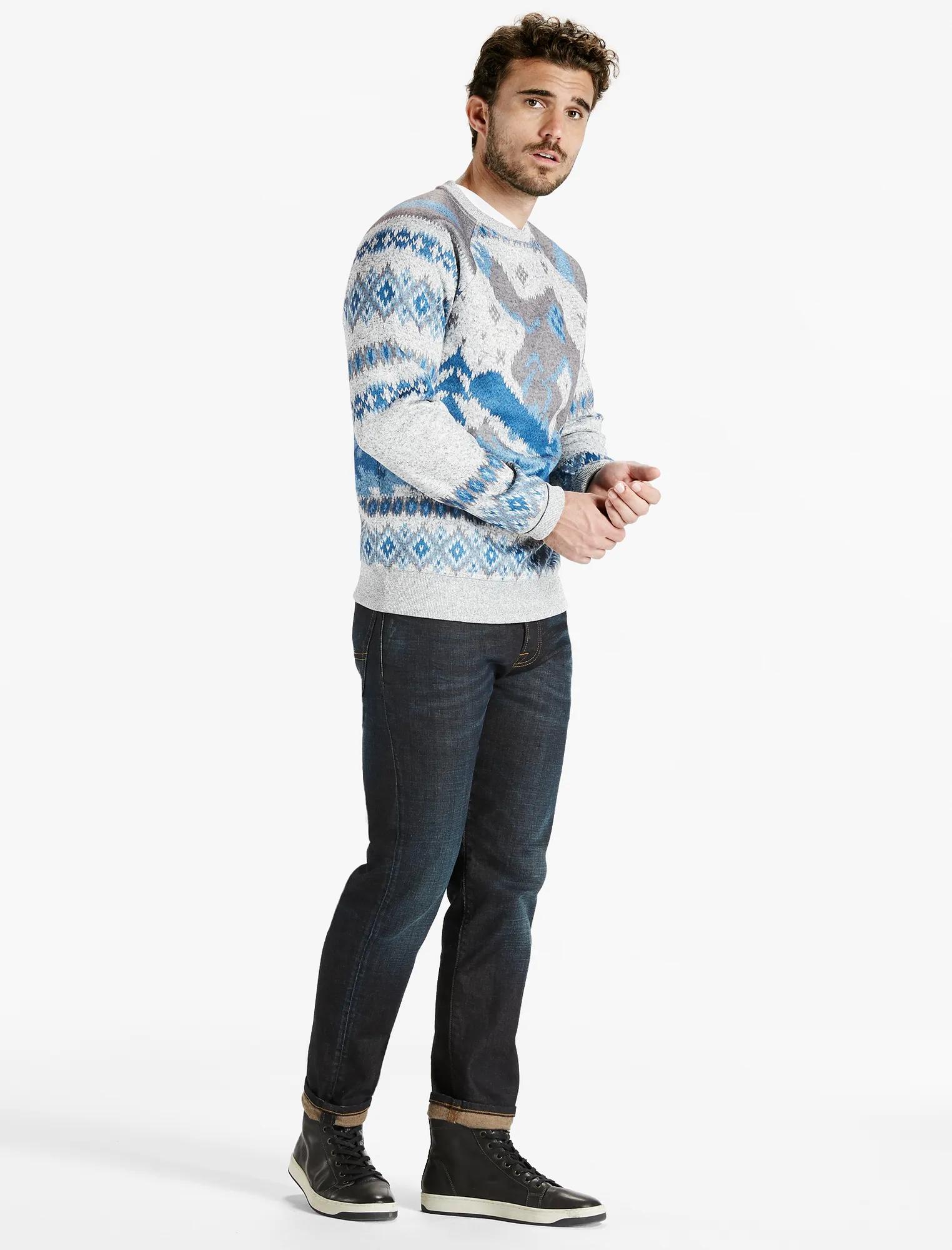 SHEARLESS FLEECE MONSTER CREW SWEATER, image 2