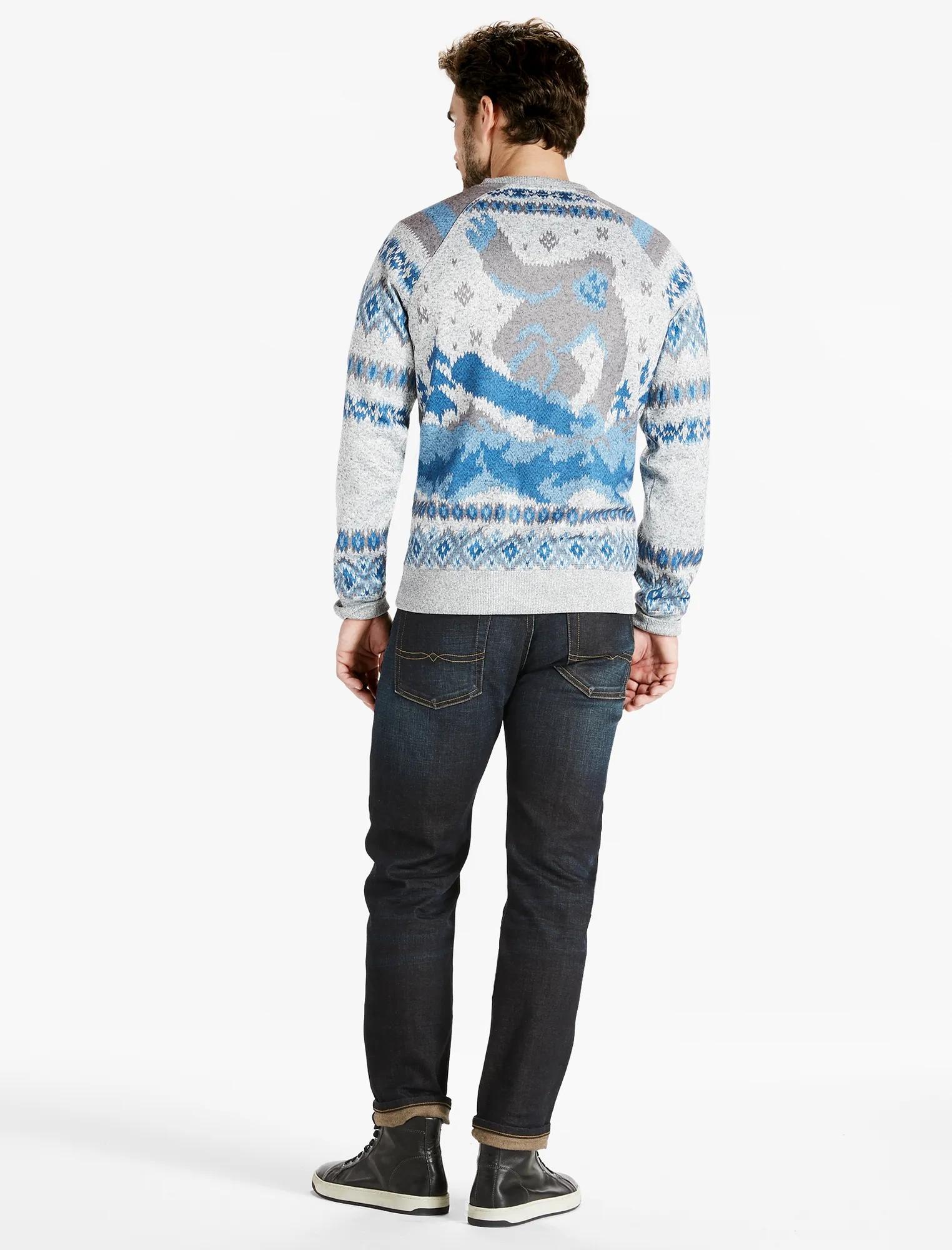 SHEARLESS FLEECE MONSTER CREW SWEATER, image 3