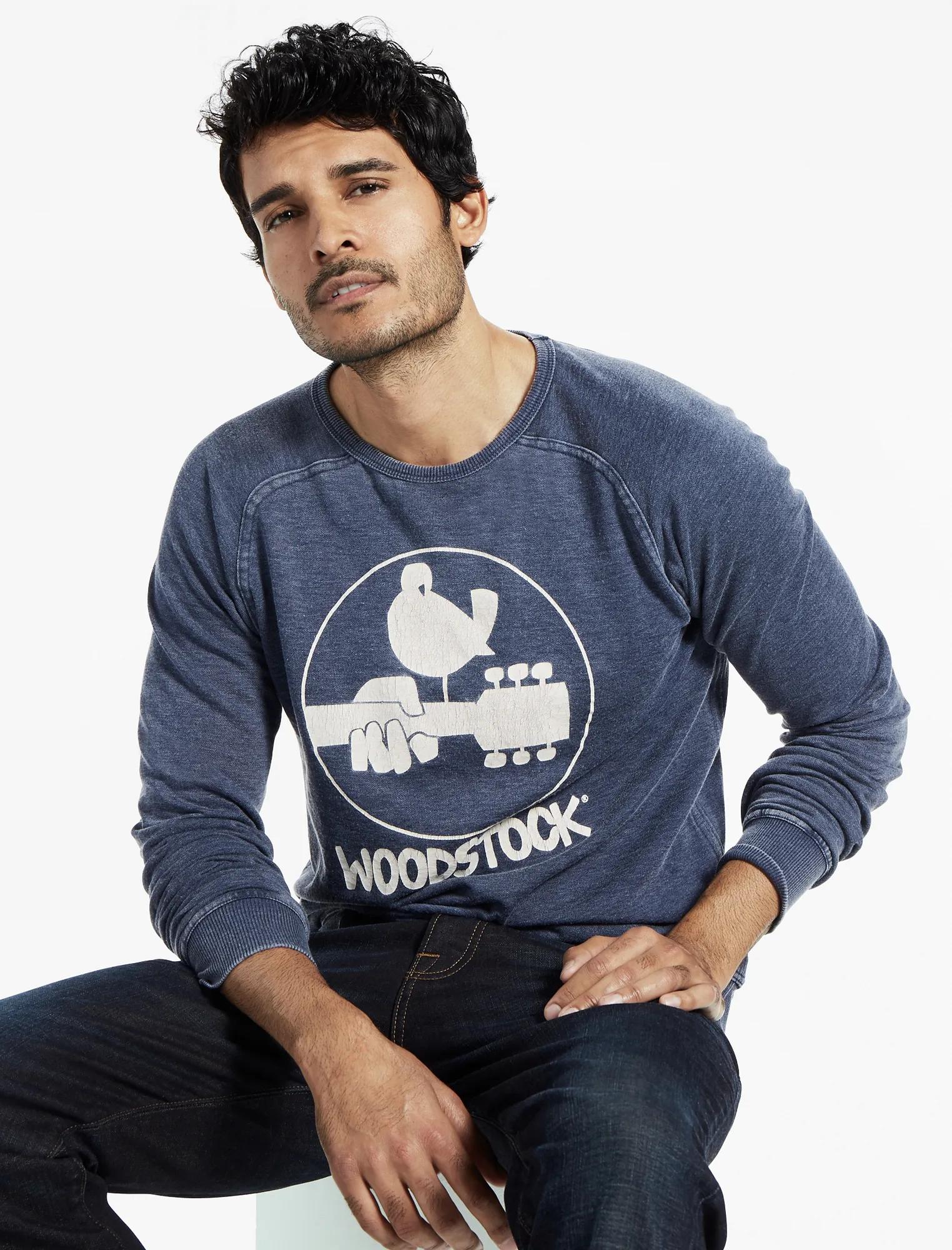 WOODSTOCK LOGO CREW SWEATSHIRT, image 1