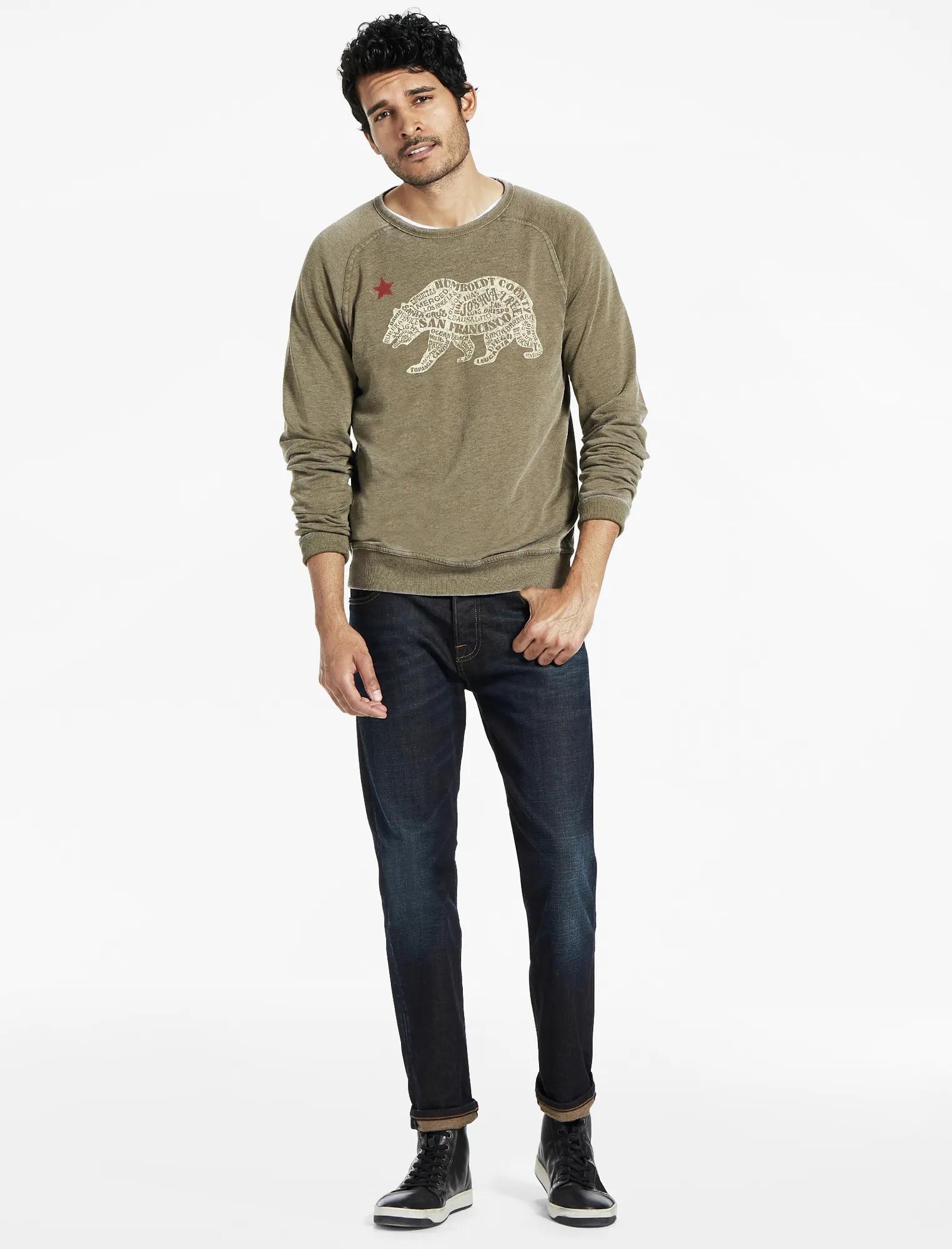 CALIFORNIA BEAR BURNOUT SWEATSHIRT, image 2