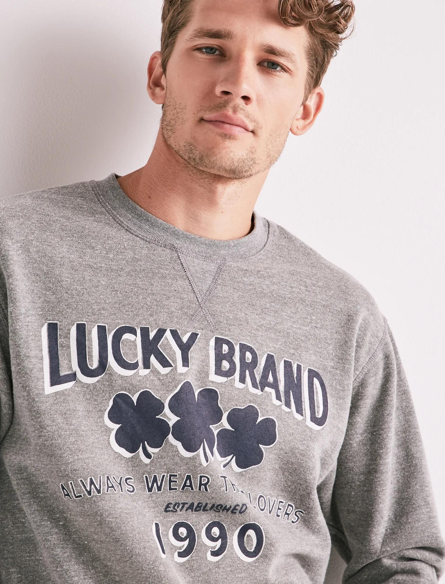 MADE IN L.A. LUCKY CLOVER SWEATSHIRT, image 2