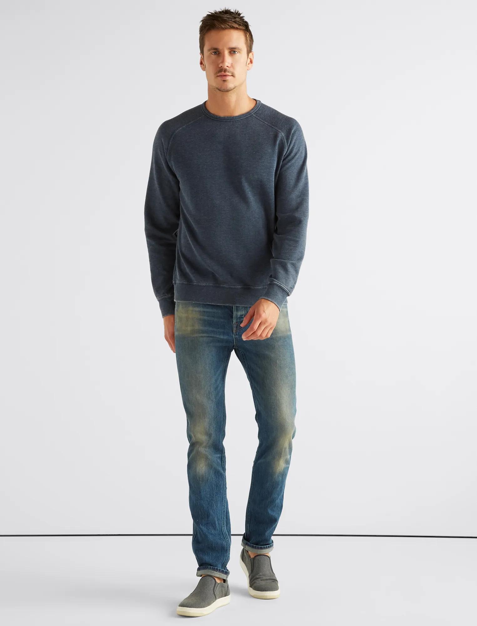 VENICE BURNOUT CREW SWEATSHIRT, image 2