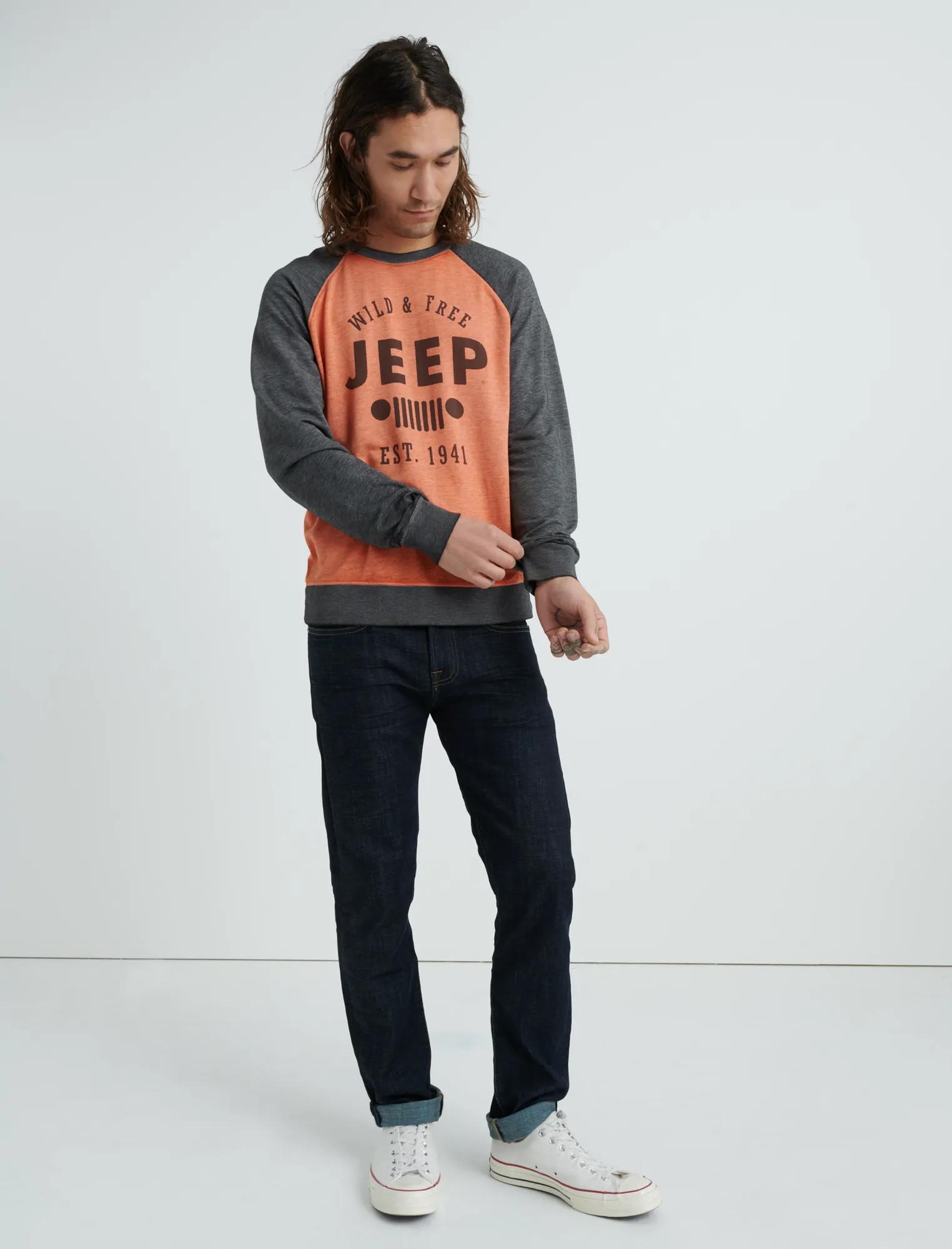 BURNOUT COLOR BLOCK JEEP CREW, image 5