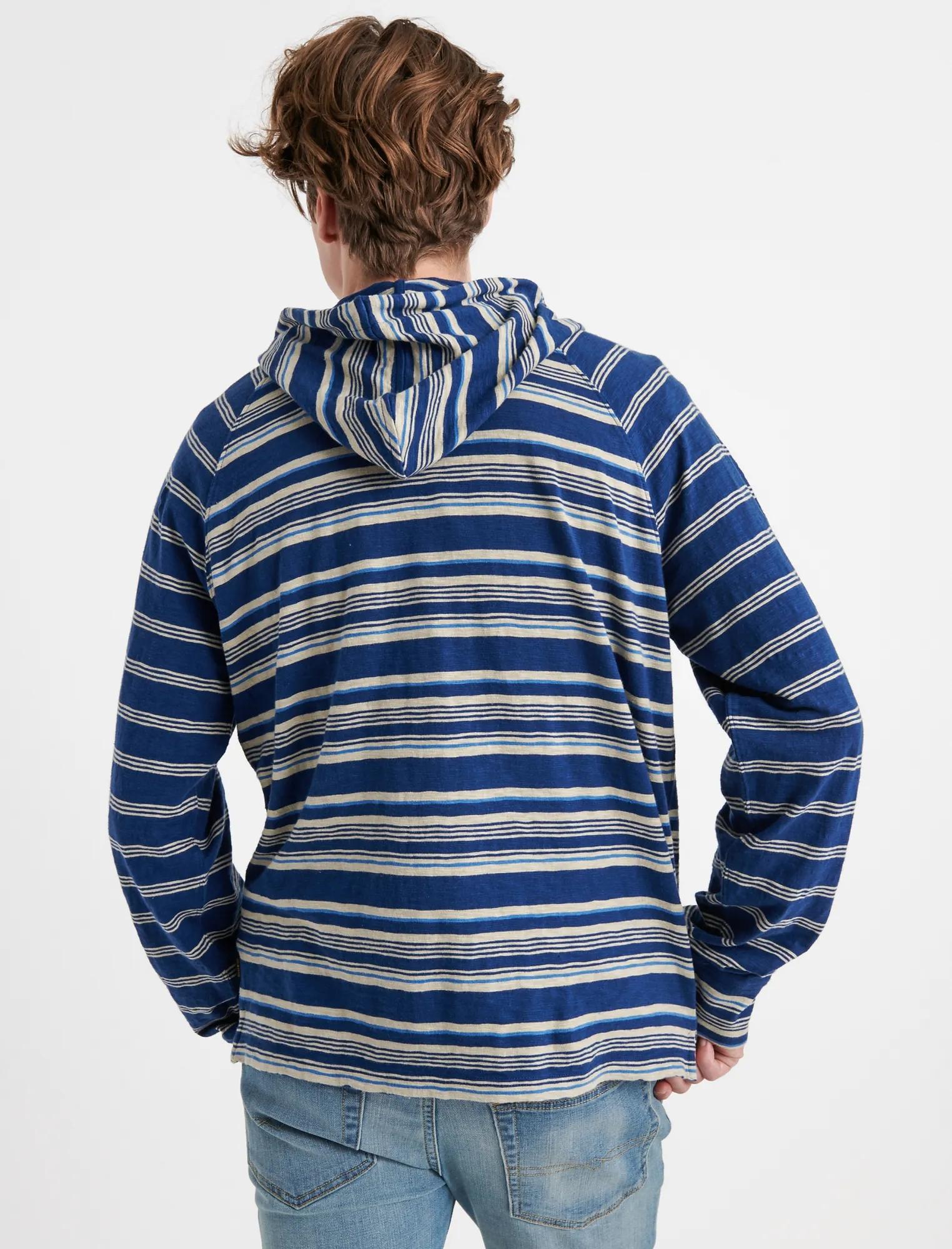 MIXED STRIPED HOODIE, image 3
