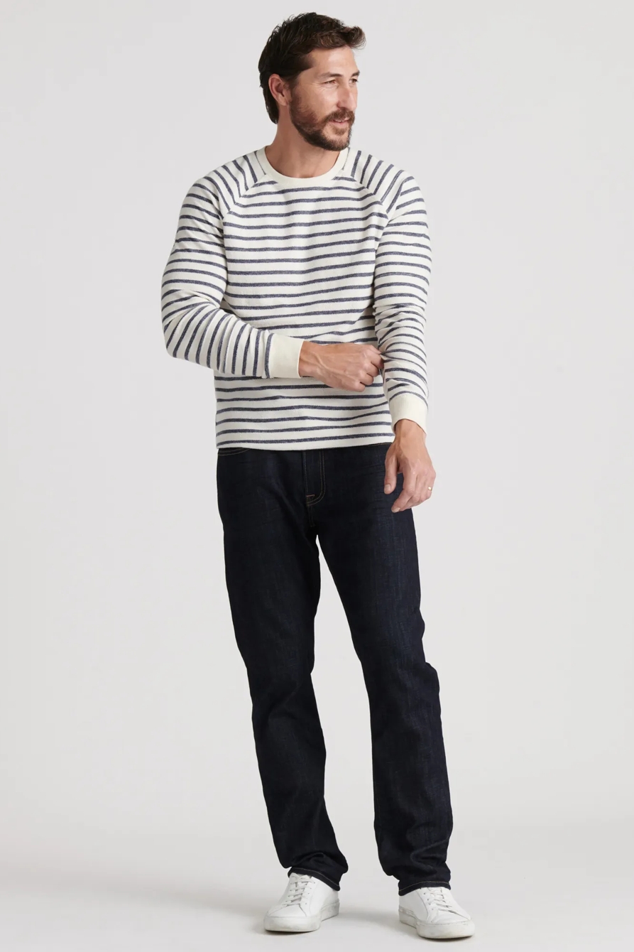 STRIPED RAGLAN CREW, image 2