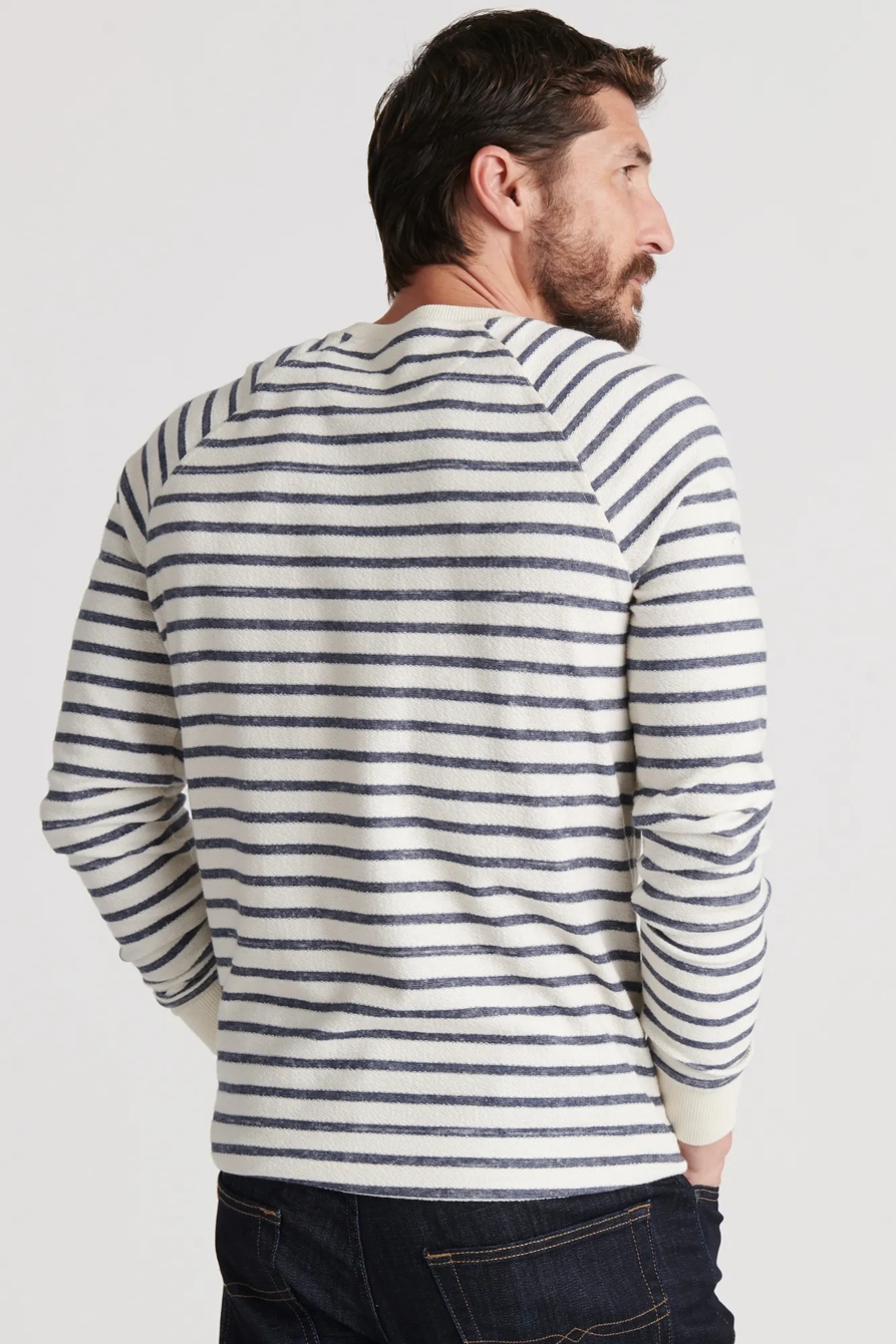 STRIPED RAGLAN CREW, image 4