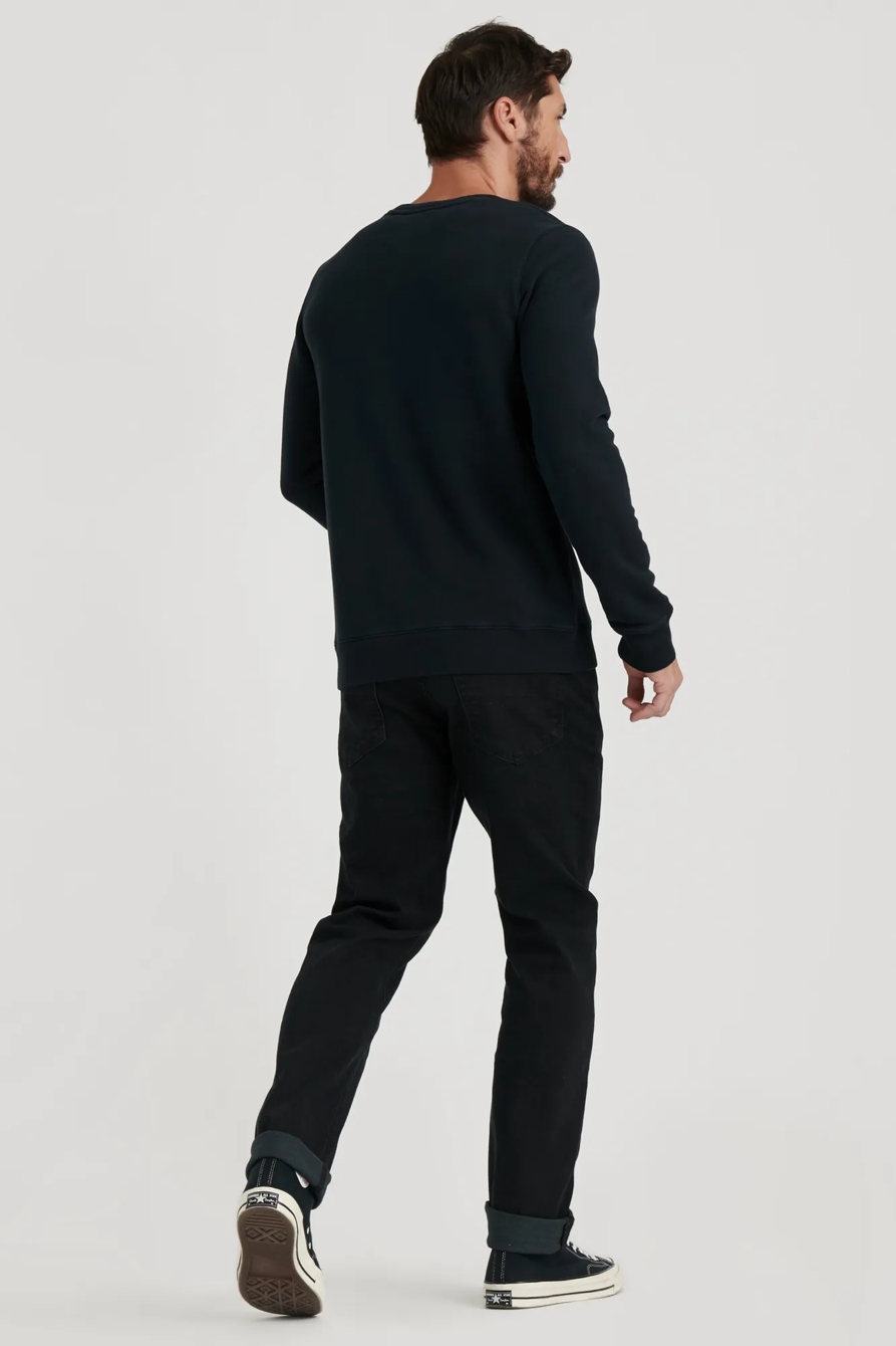 LASSO SUEDED CREW SWEATSHIRT, image 8