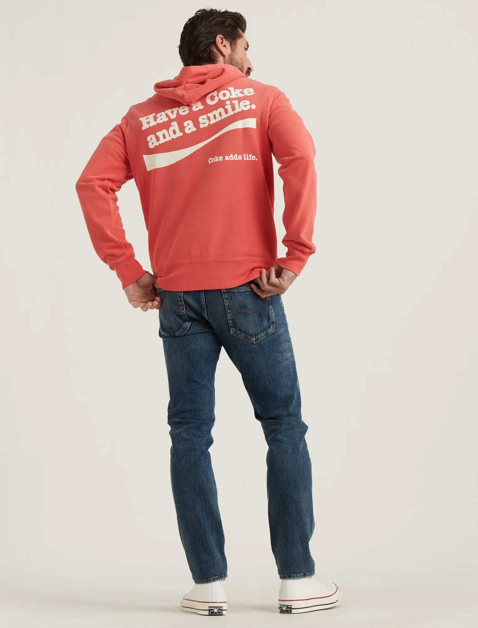 ENJOY COKE SUEDED FLEECE HOODIE, image 4