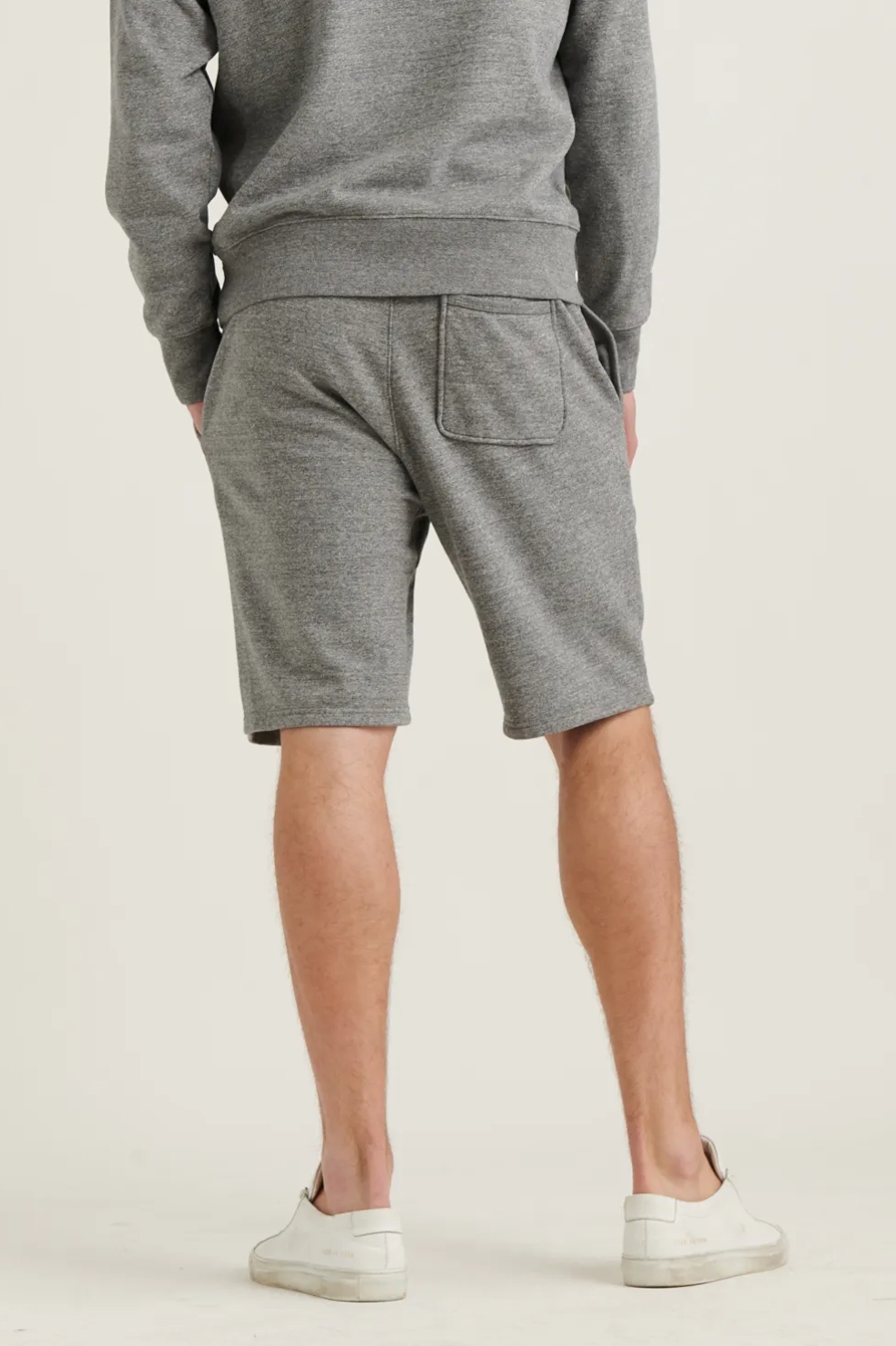 SUEDED FLEECE TERRY SHORT, image 4