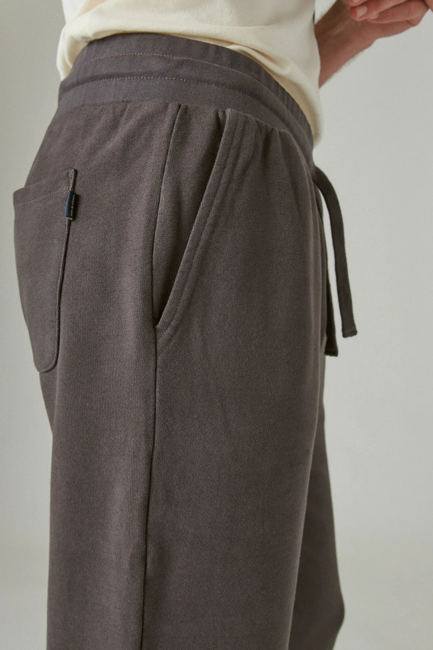 SUEDED FRENCH TERRY JOGGER PANT, image 6