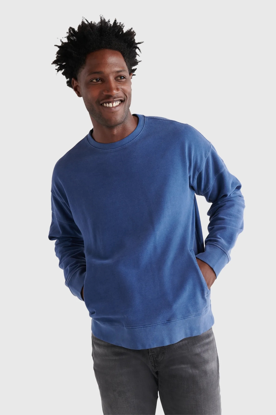 SUEDED FLEECE CALIFORNIA CREW, image 1