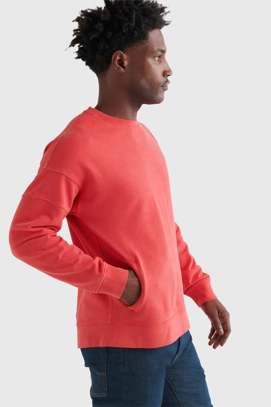 SUEDED FLEECE CALIFORNIA CREW, image 3