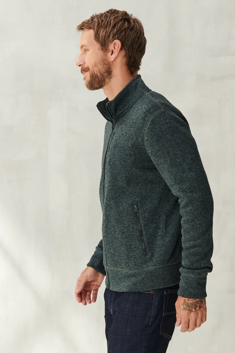 LOS FELIZ FLEECE MOCK NECK, image 3