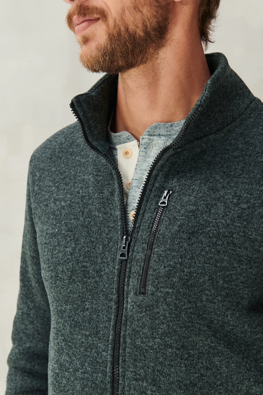 LOS FELIZ FLEECE MOCK NECK, image 4