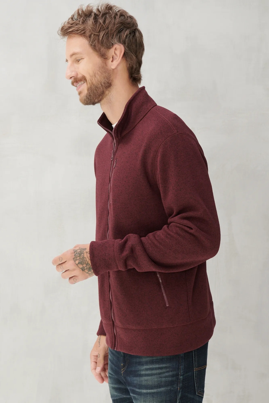 LOS FELIZ FLEECE MOCK NECK, image 3
