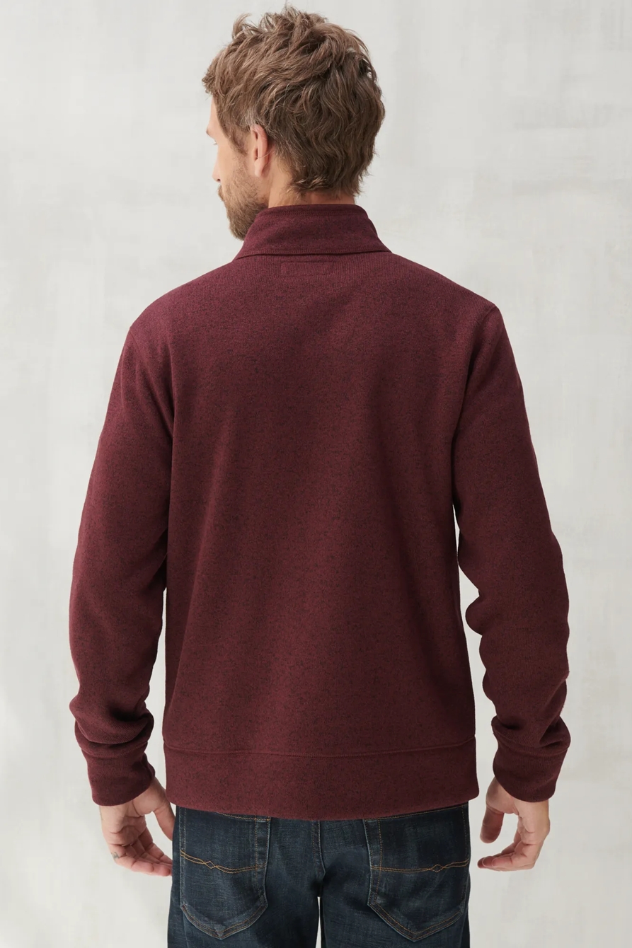 LOS FELIZ FLEECE MOCK NECK, image 4