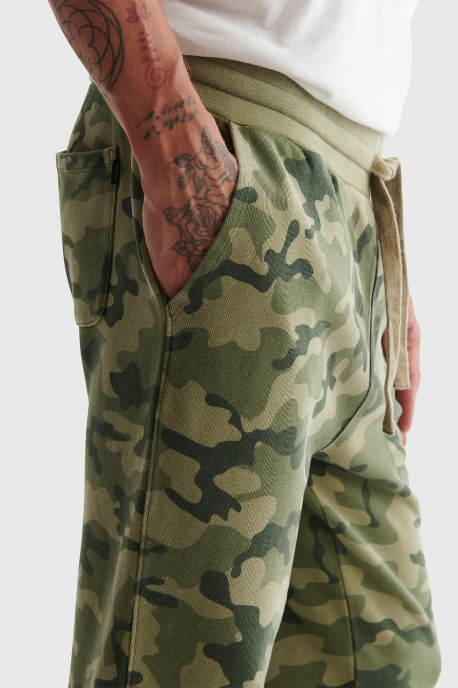 SUEDED TERRY CAMO JOGGER, image 5