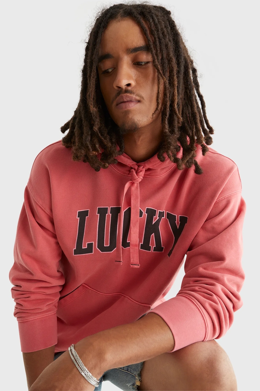 SUEDED TERRY LUCKY BRAND HOODIE, image 7