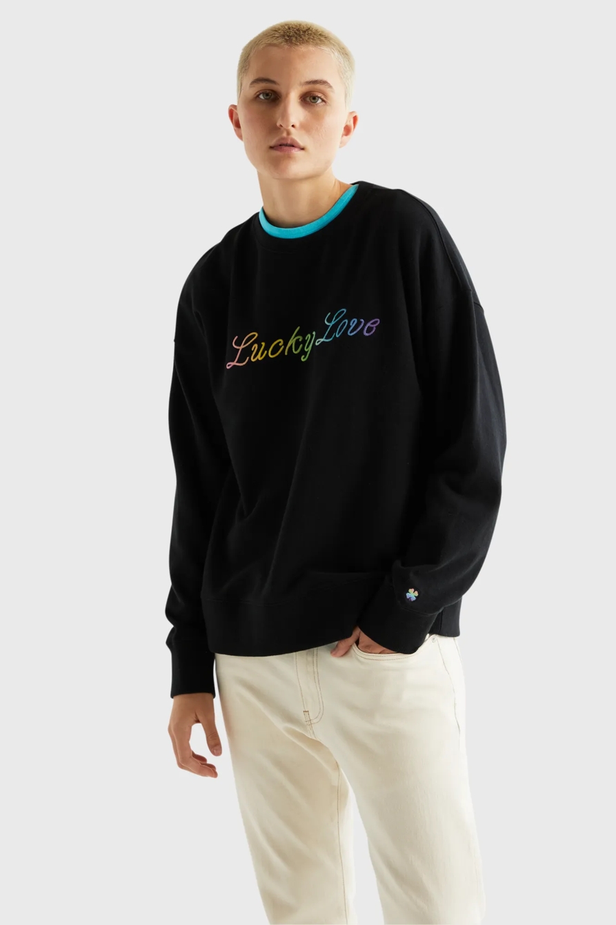 PRIDE LUCKY LOVE GENDER NEUTRAL CREWNECK, image 7