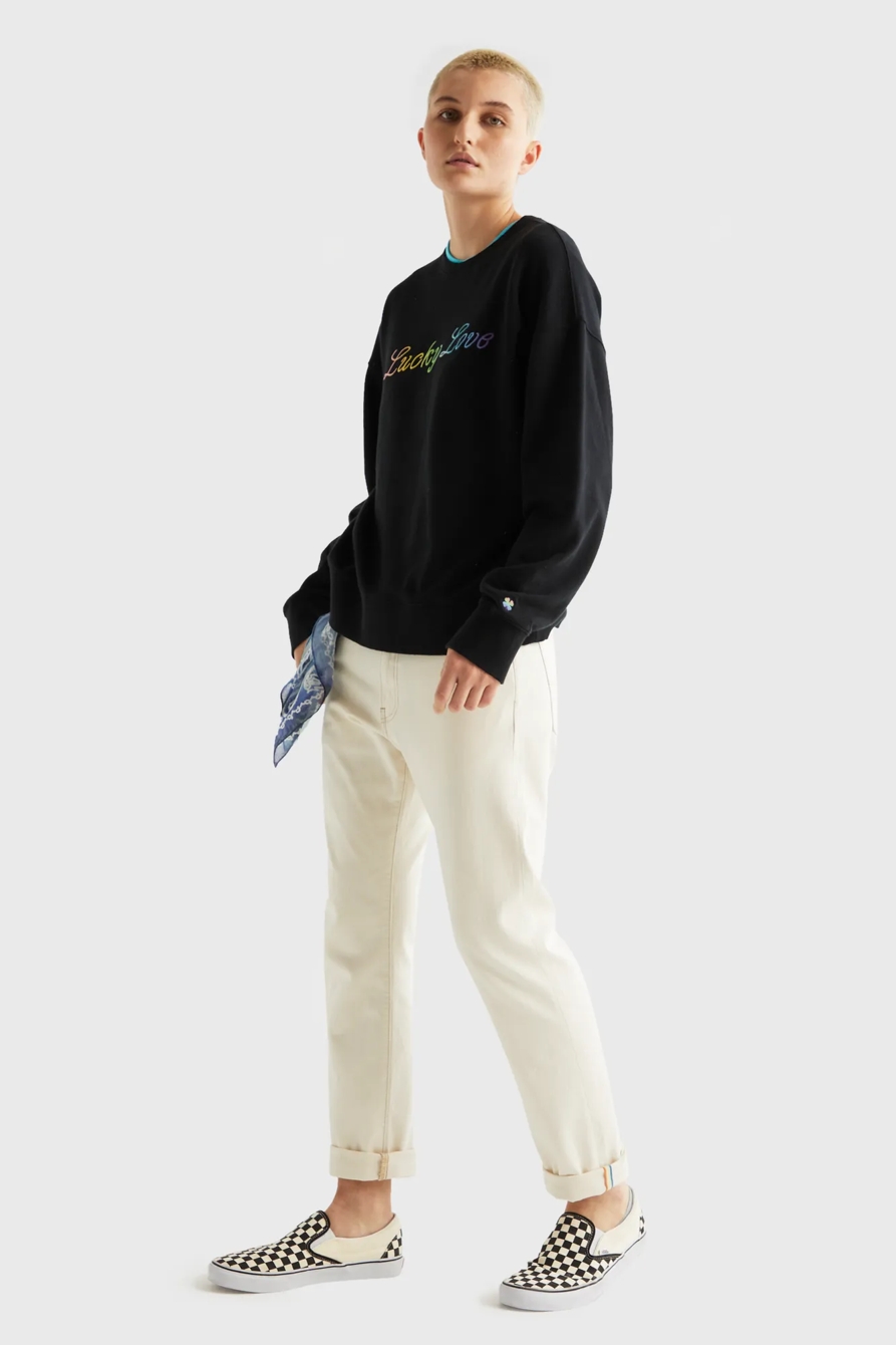 PRIDE LUCKY LOVE GENDER NEUTRAL CREWNECK, image 8