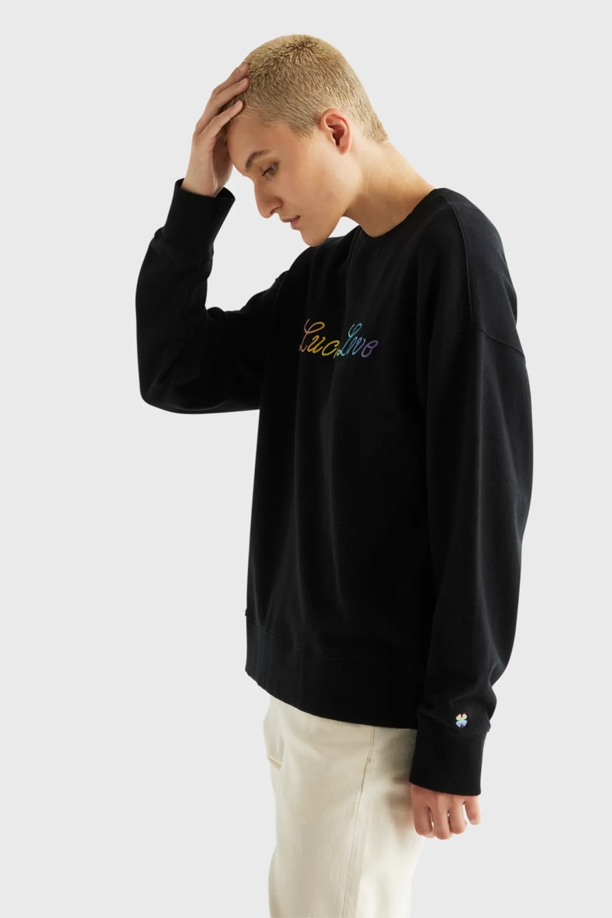 PRIDE LUCKY LOVE GENDER NEUTRAL CREWNECK, image 9