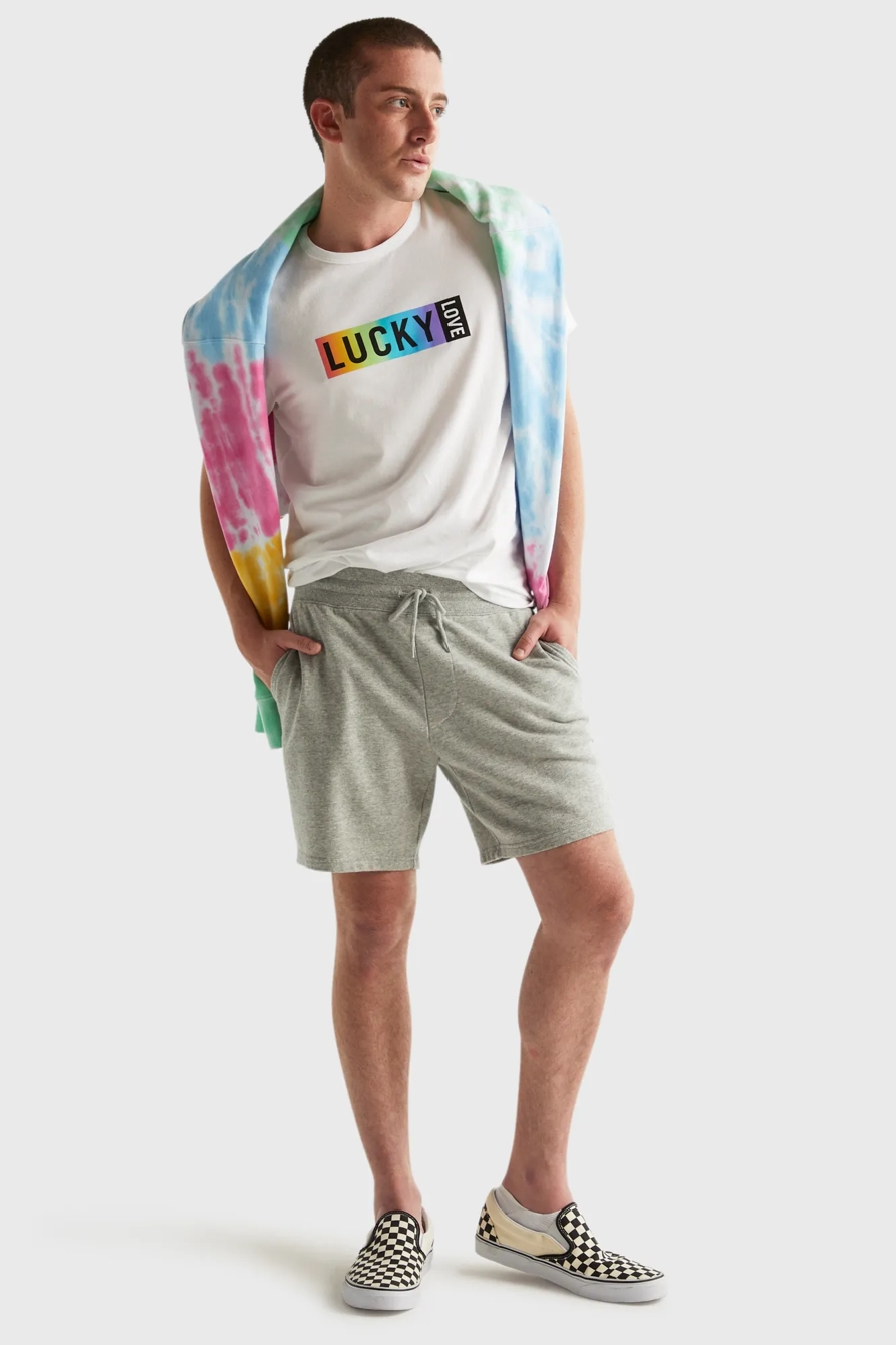 PRIDE CLOVER GENDER NEUTRAL SHORT, image 2