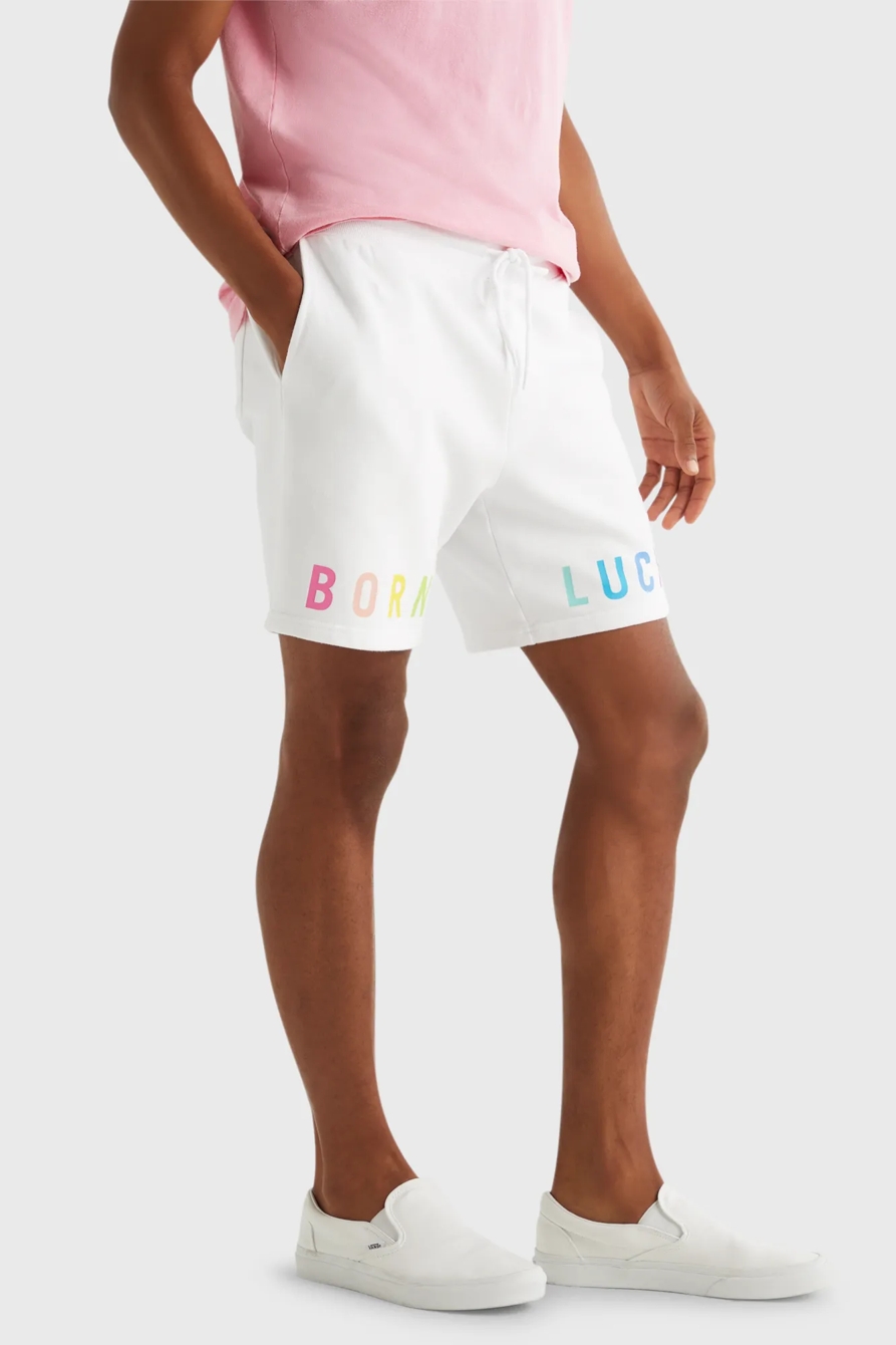PRIDE BORN LUCKY GENDER NEUTRAL SHORT, image 3