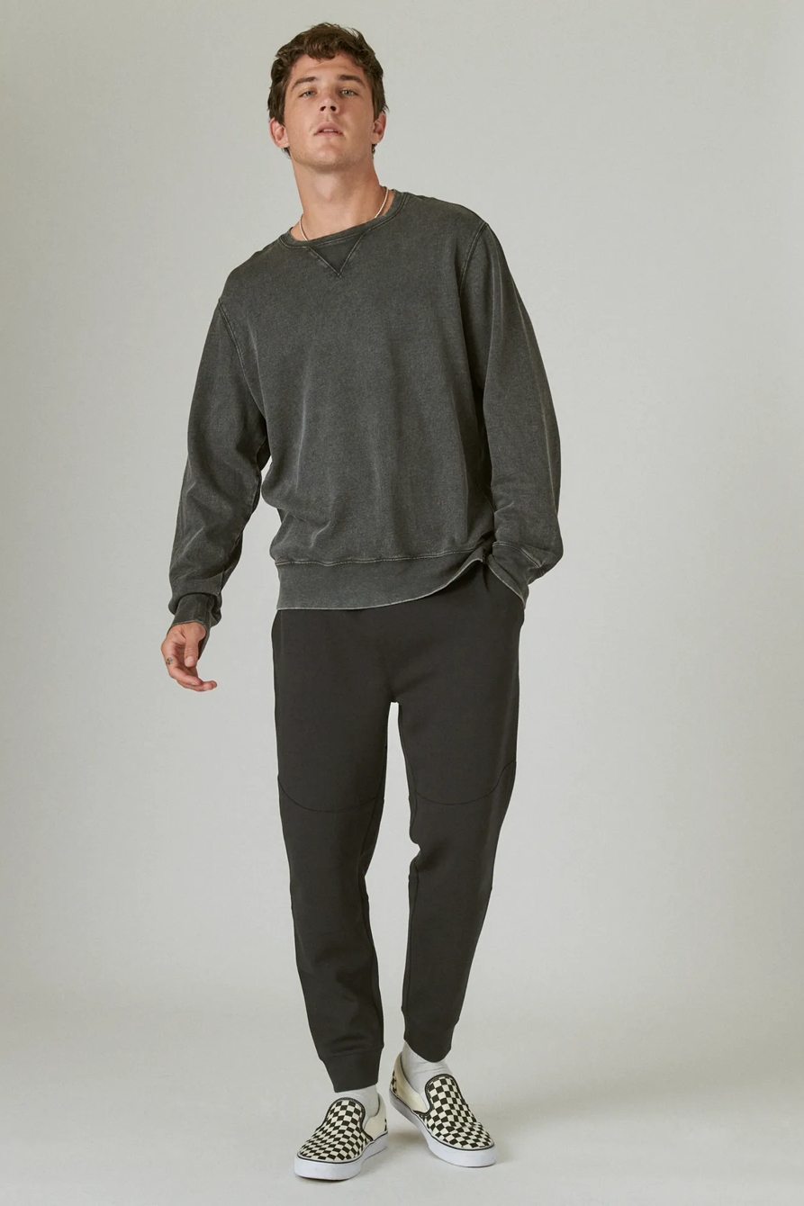 HERITAGE ACID WASH CREW SWEATSHIRT, image 2