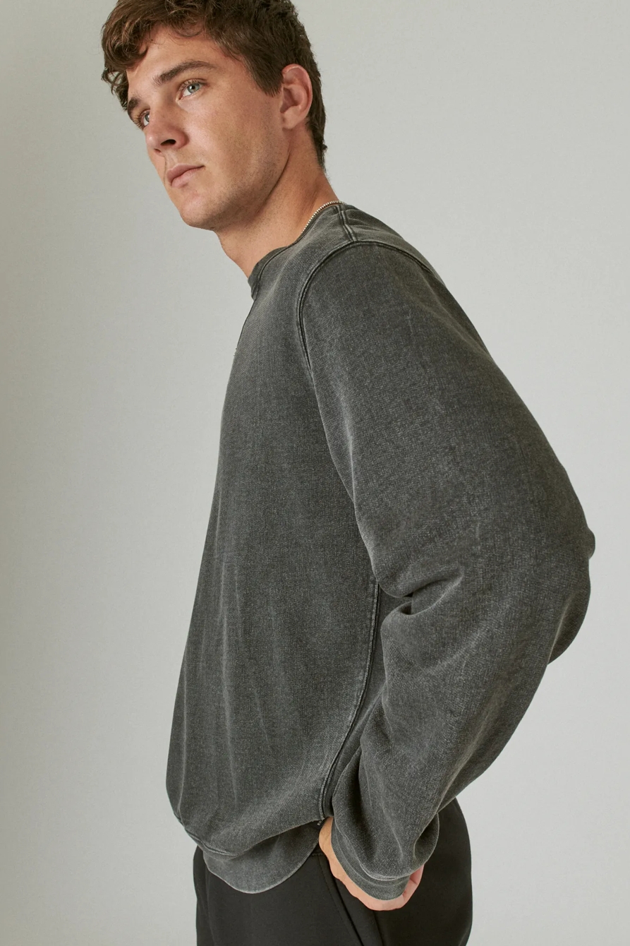 HERITAGE ACID WASH CREW SWEATSHIRT, image 3