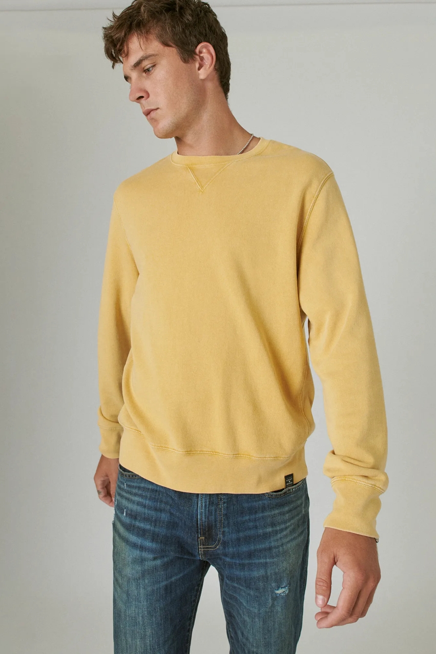 HERITAGE ACID WASH CREW SWEATSHIRT, image 1