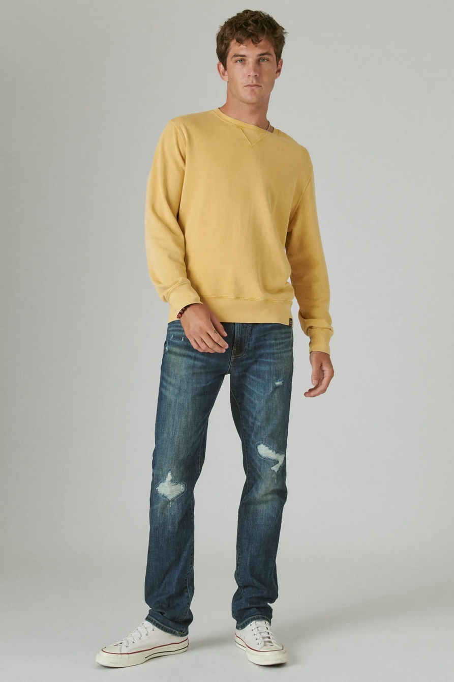HERITAGE ACID WASH CREW SWEATSHIRT, image 2