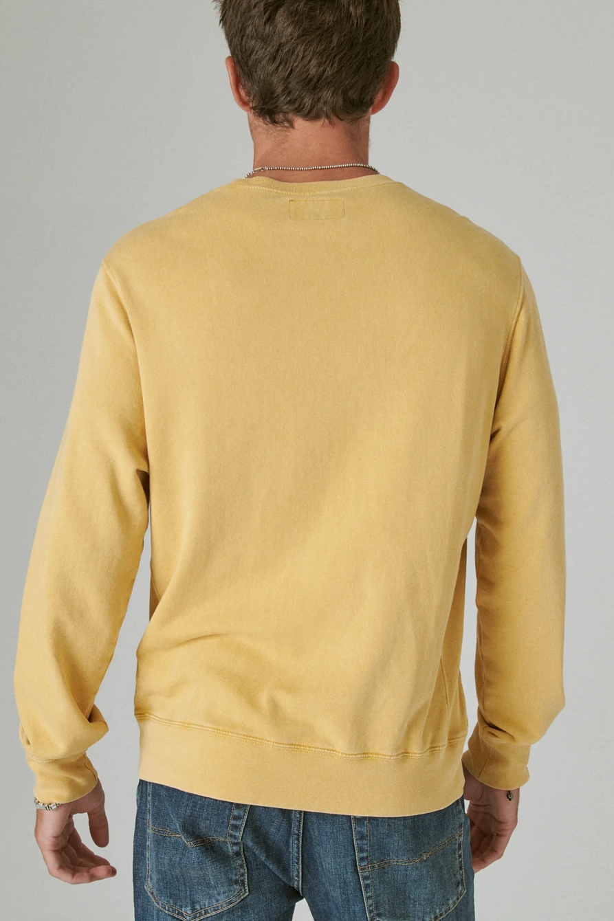 HERITAGE ACID WASH CREW SWEATSHIRT, image 4