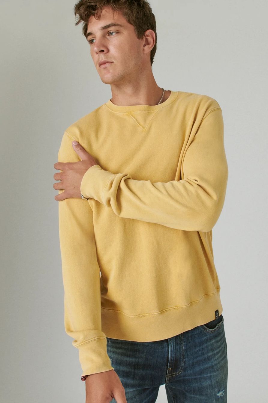 HERITAGE ACID WASH CREW SWEATSHIRT, image 5