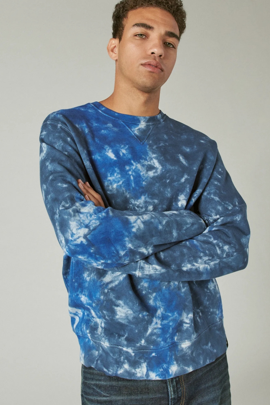 HERITAGE ACID WASH CREW SWEATSHIRT, image 1
