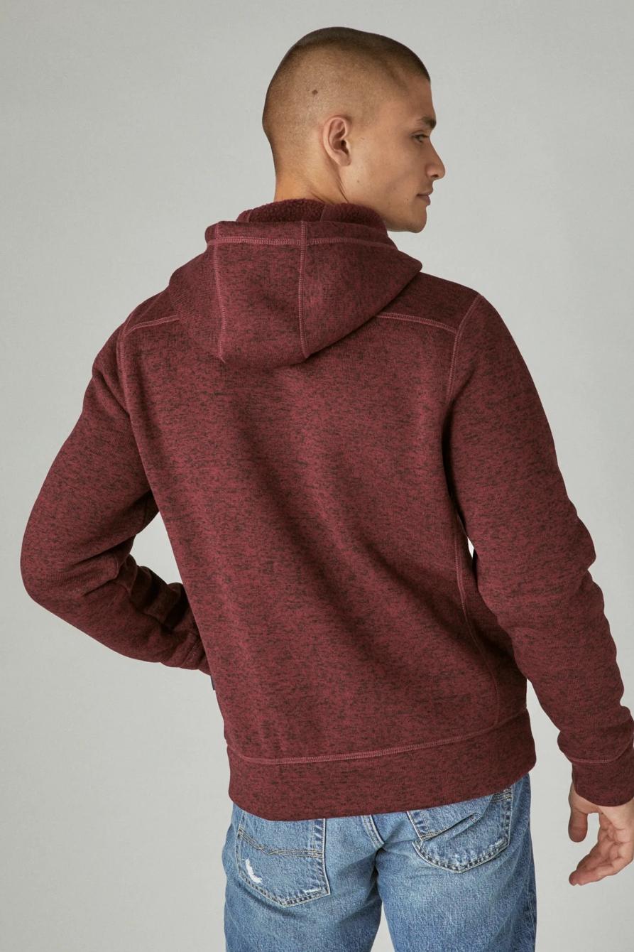 LOS FELIZ FLEECE FULL ZIP HOODIE, image 2