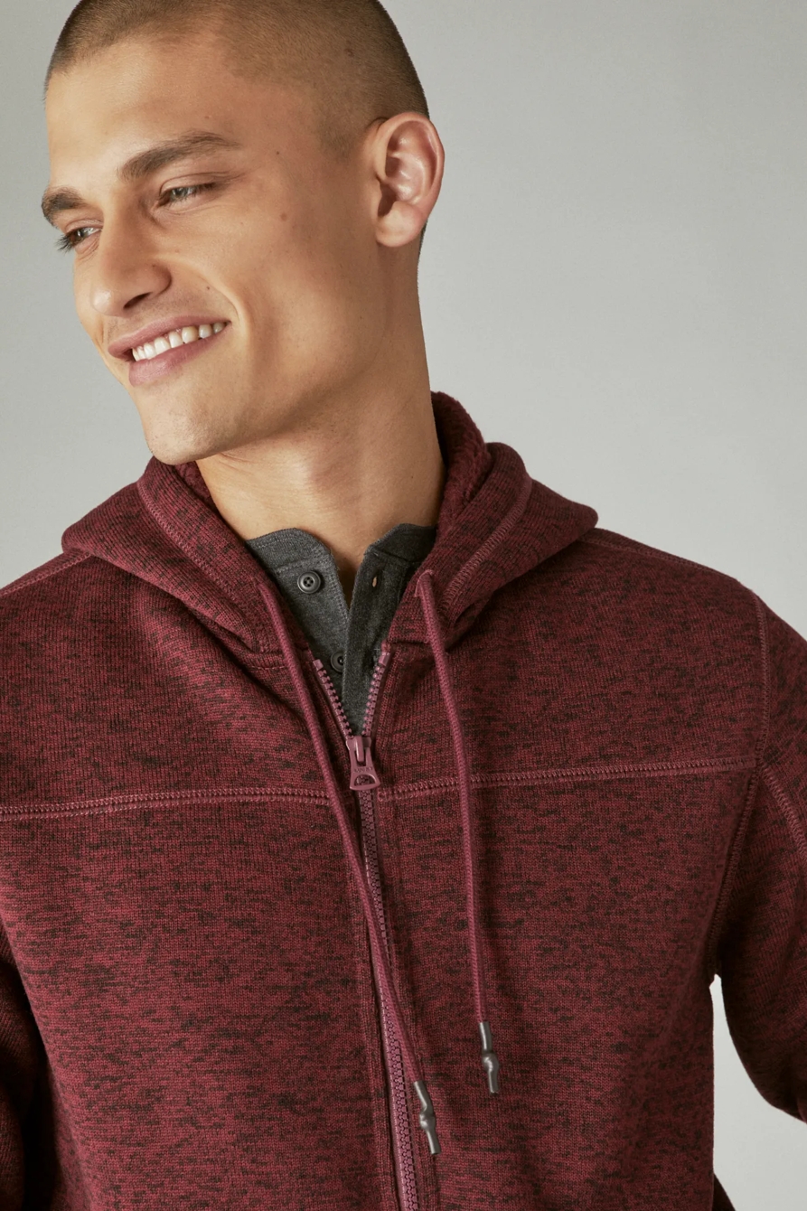 LOS FELIZ FLEECE FULL ZIP HOODIE, image 3
