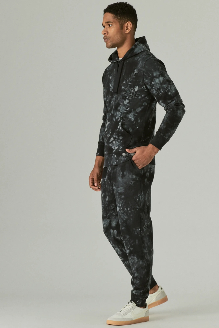 SUEDED FLEECE TERRY JOGGER, image 2