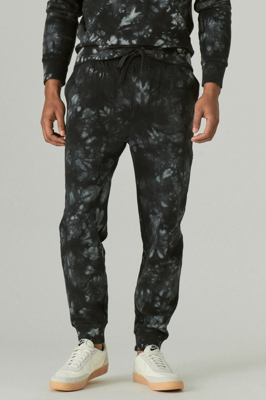 SUEDED FLEECE TERRY JOGGER, image 4
