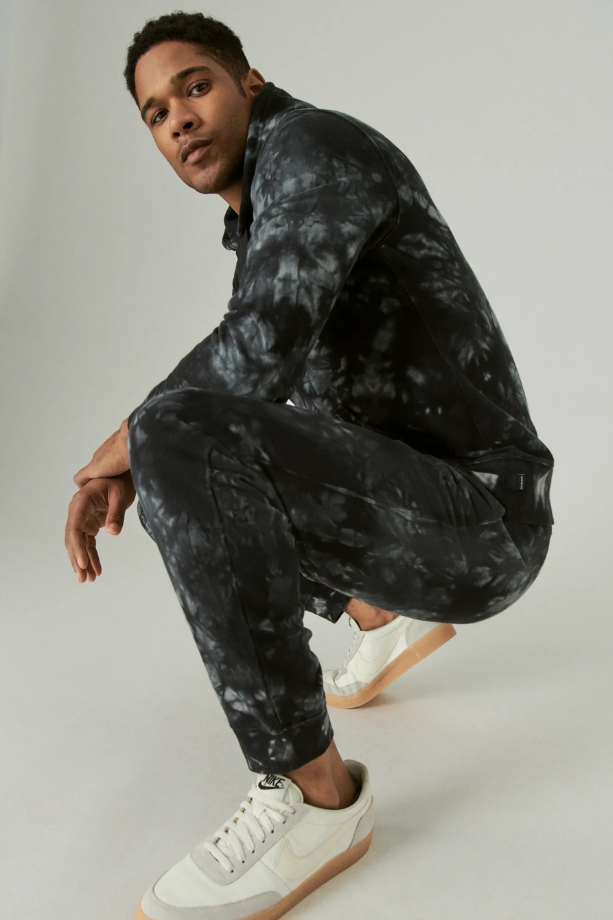SUEDED FLEECE TERRY JOGGER, image 7