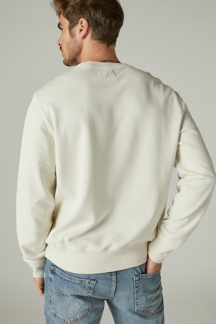 LUCKY BRAND SCRIPT CREW, image 4