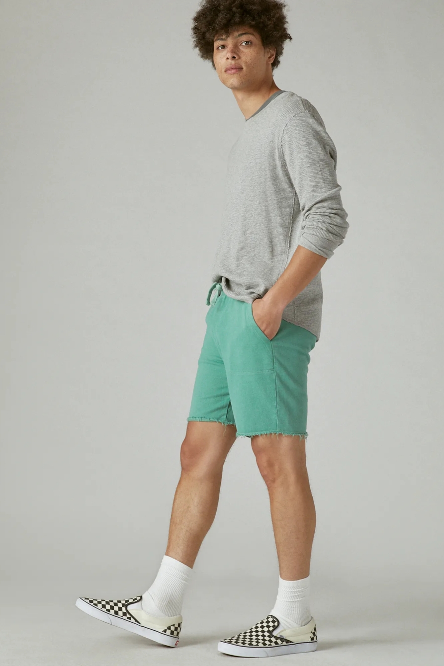 SUEDED TERRY SHORT, image 2