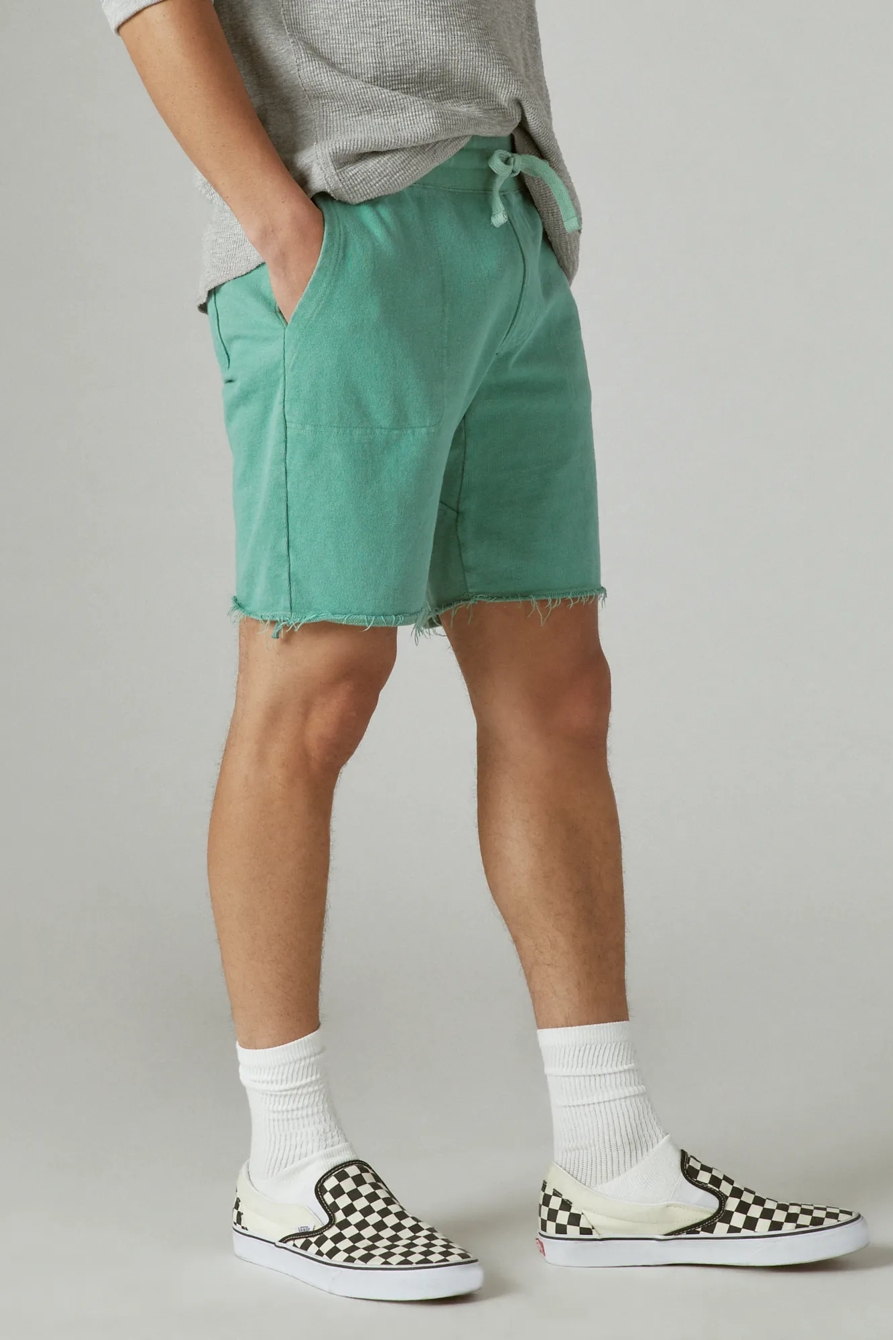 SUEDED TERRY SHORT, image 4