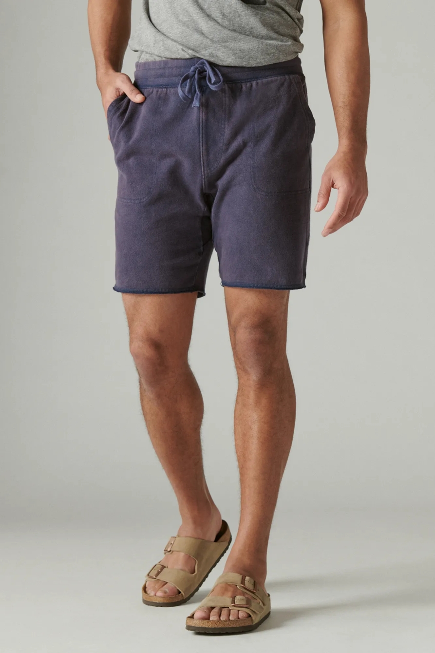 SUEDED TERRY SHORT, image 2
