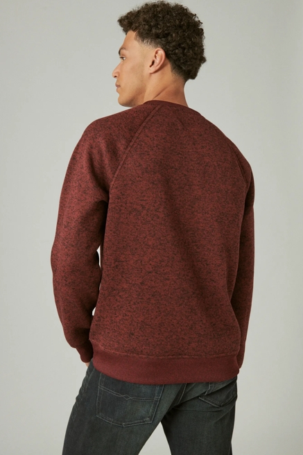 LOS FELIZ FLEECE HUNGOVER HOLIDAYS CREW, image 3