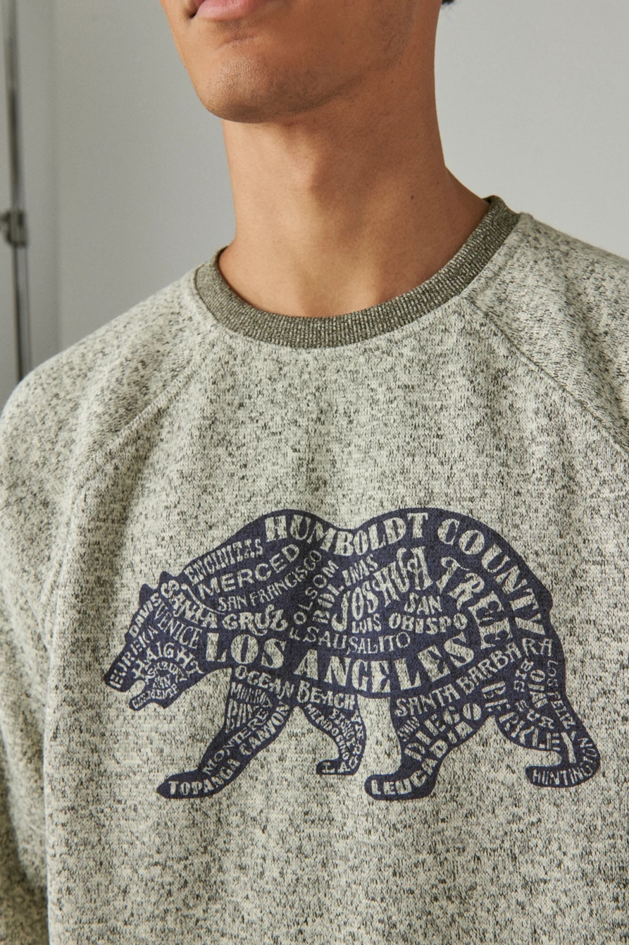 LOS FELIZ FLEECE CALIFORNIA BEAR CREW, image 3